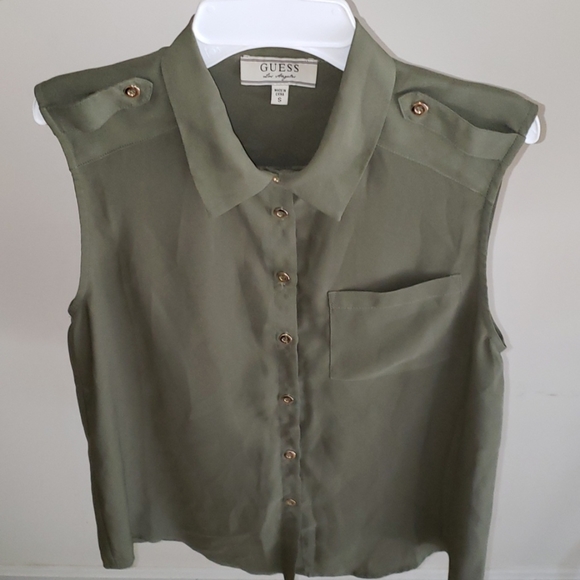 Guess Tops - Olive color blouse